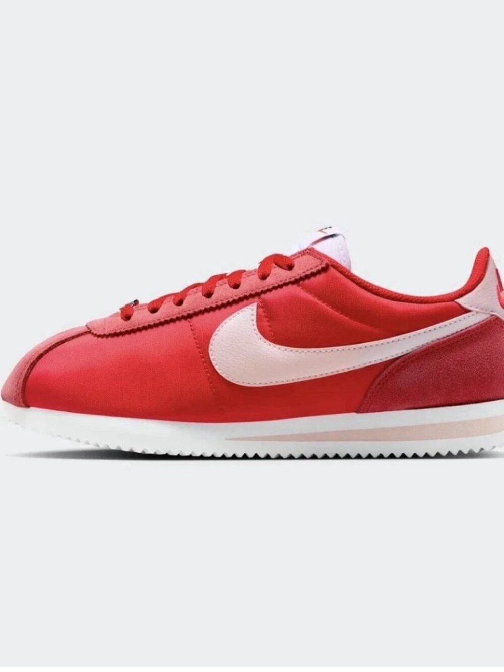 Size 9- Nike Women's Cortez Textile University Red Running Shoe Dz2795-606